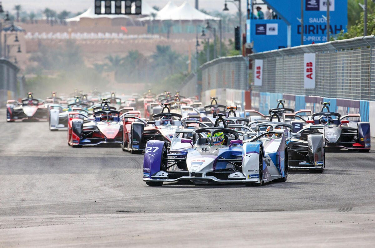 Alexander Sims Formula E Saudi Arabia