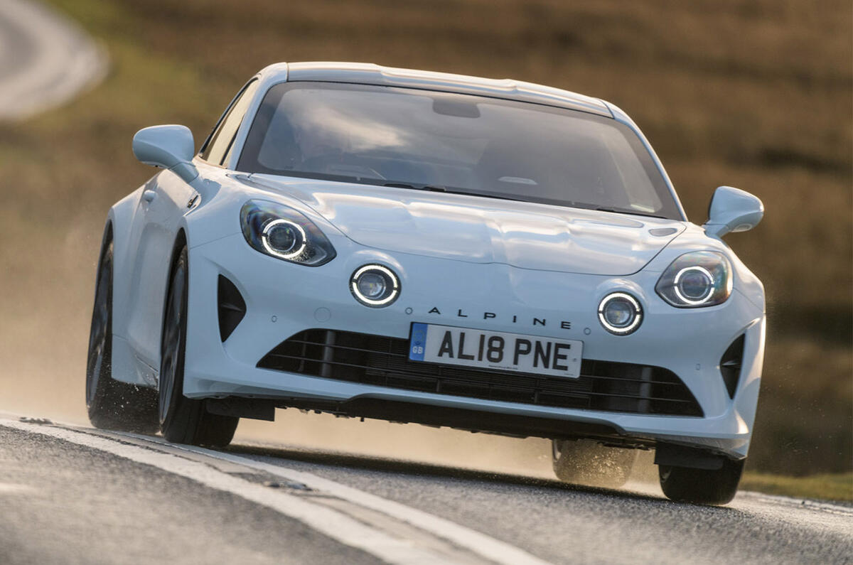 Alpine A110 - hero front Alpine A110 - hero front