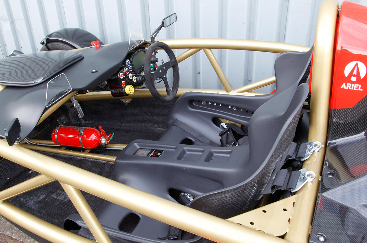 Ariel Atom V8 - interior Ariel Atom V8 - interior