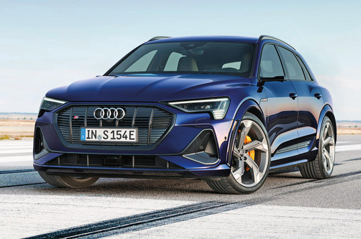 Audi E-tron S - static front Audi E-tron S - static front