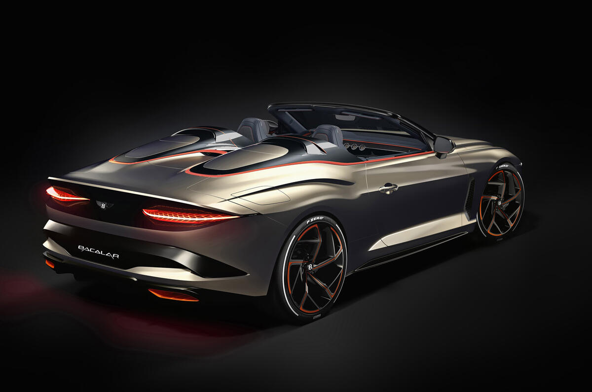 Bentley Bacalar Brickell 2020 - static rear Bentley Bacalar Brickell 2020 - static rear