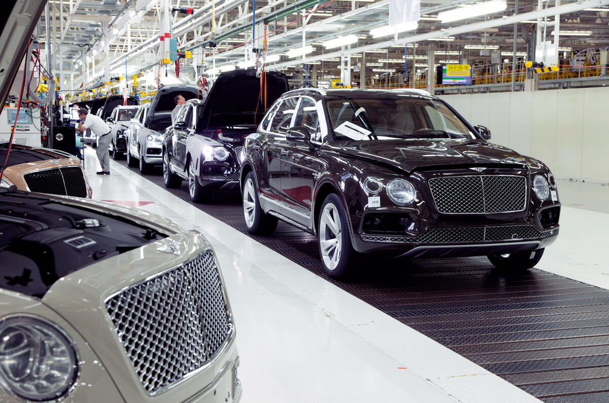 Bentley Crewe factory