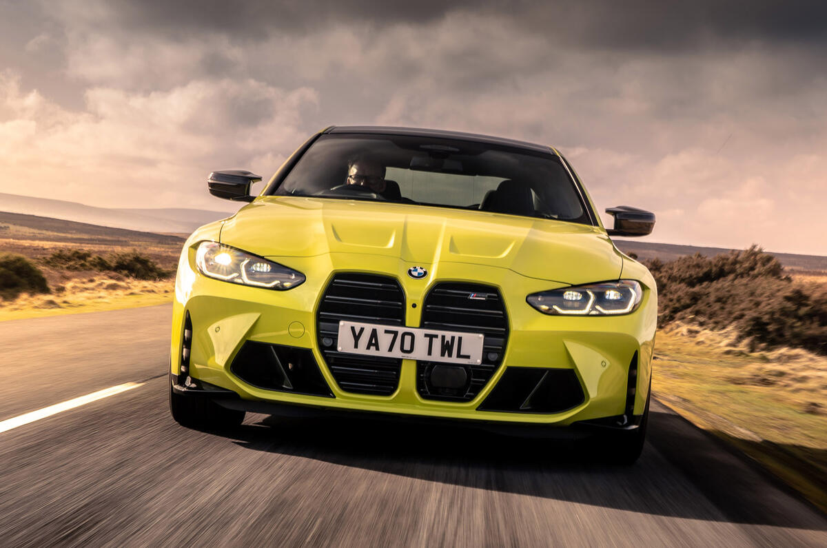 1 bmw m4 2021 uk first drive review hero nose