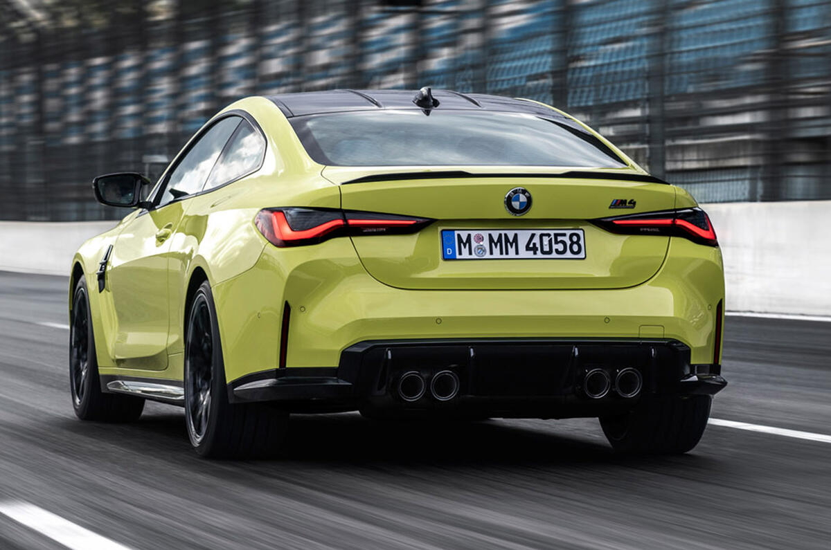 BMW M4 - rear BMW M4 - rear