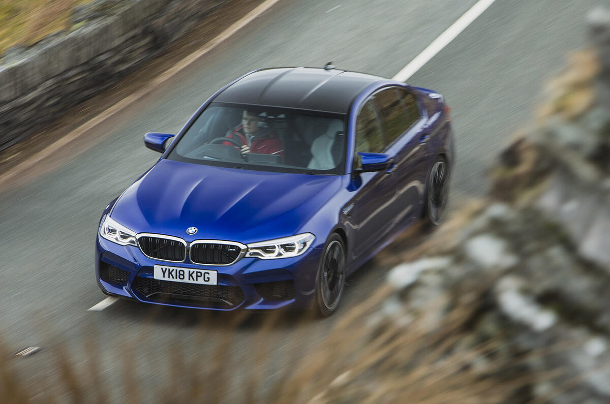 BMW M5 - front