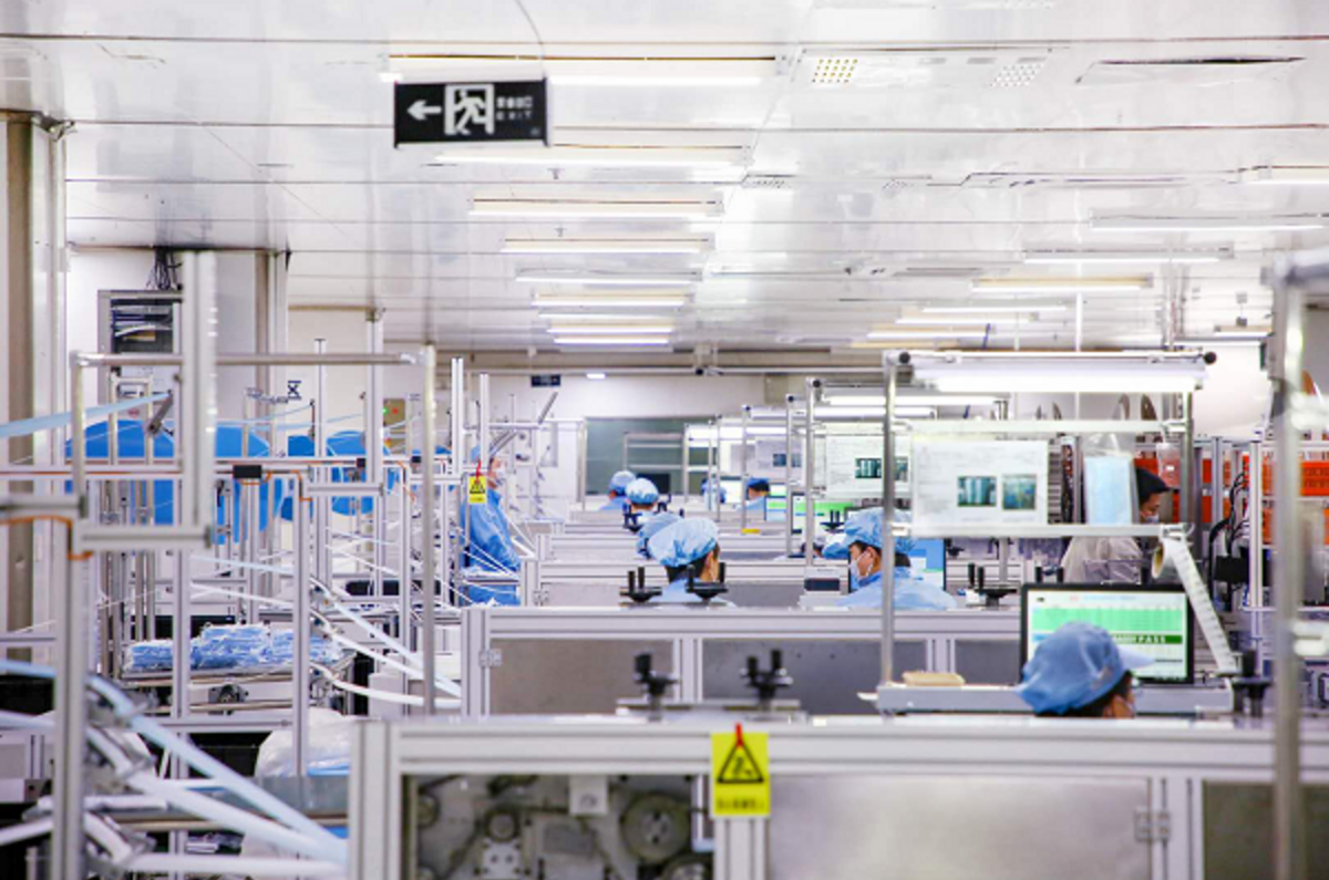 BYD producing masks BYD producing masks