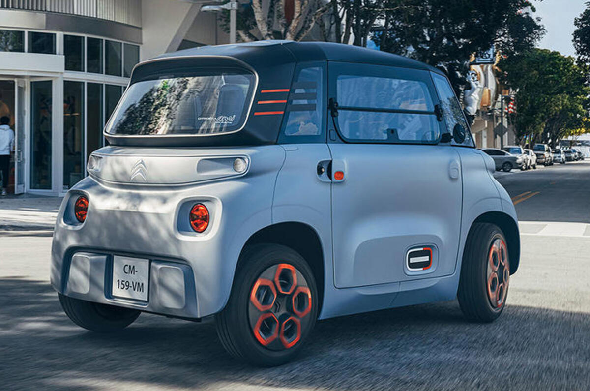 Citroen Ami 2020 - static rear Citroen Ami 2020 - static rear