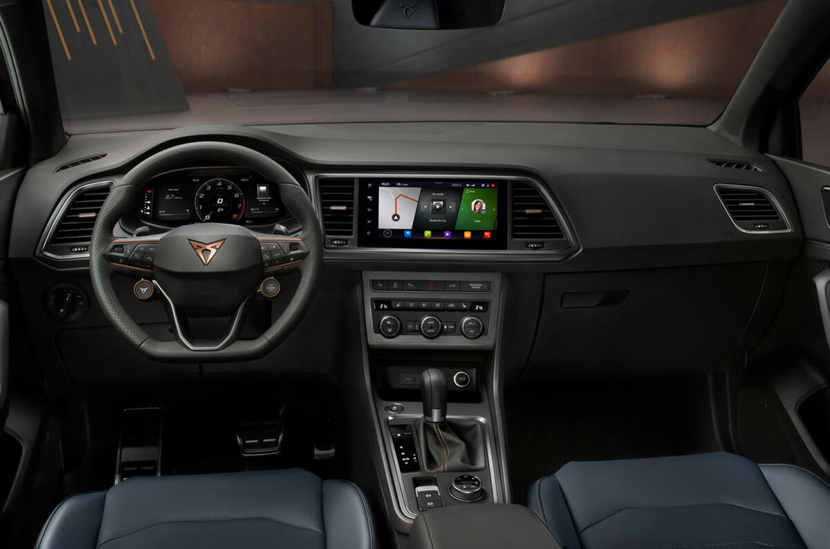 Cupra Ateca - interior Cupra Ateca - interior
