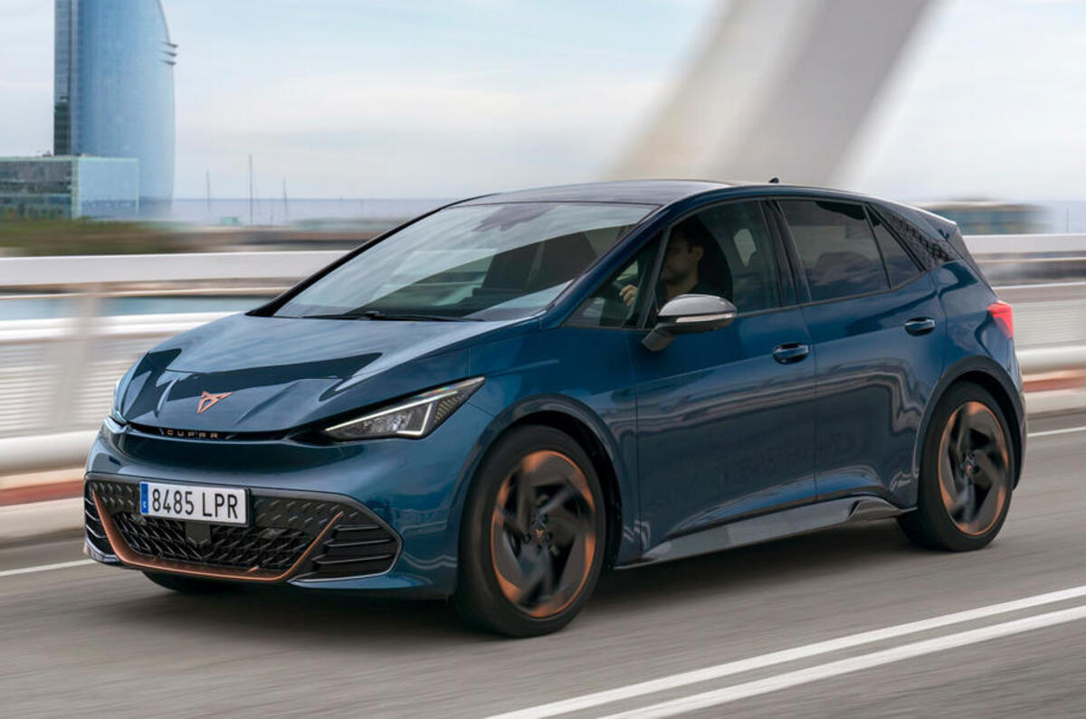 1 cupra born 2021 first drive review hero front 2