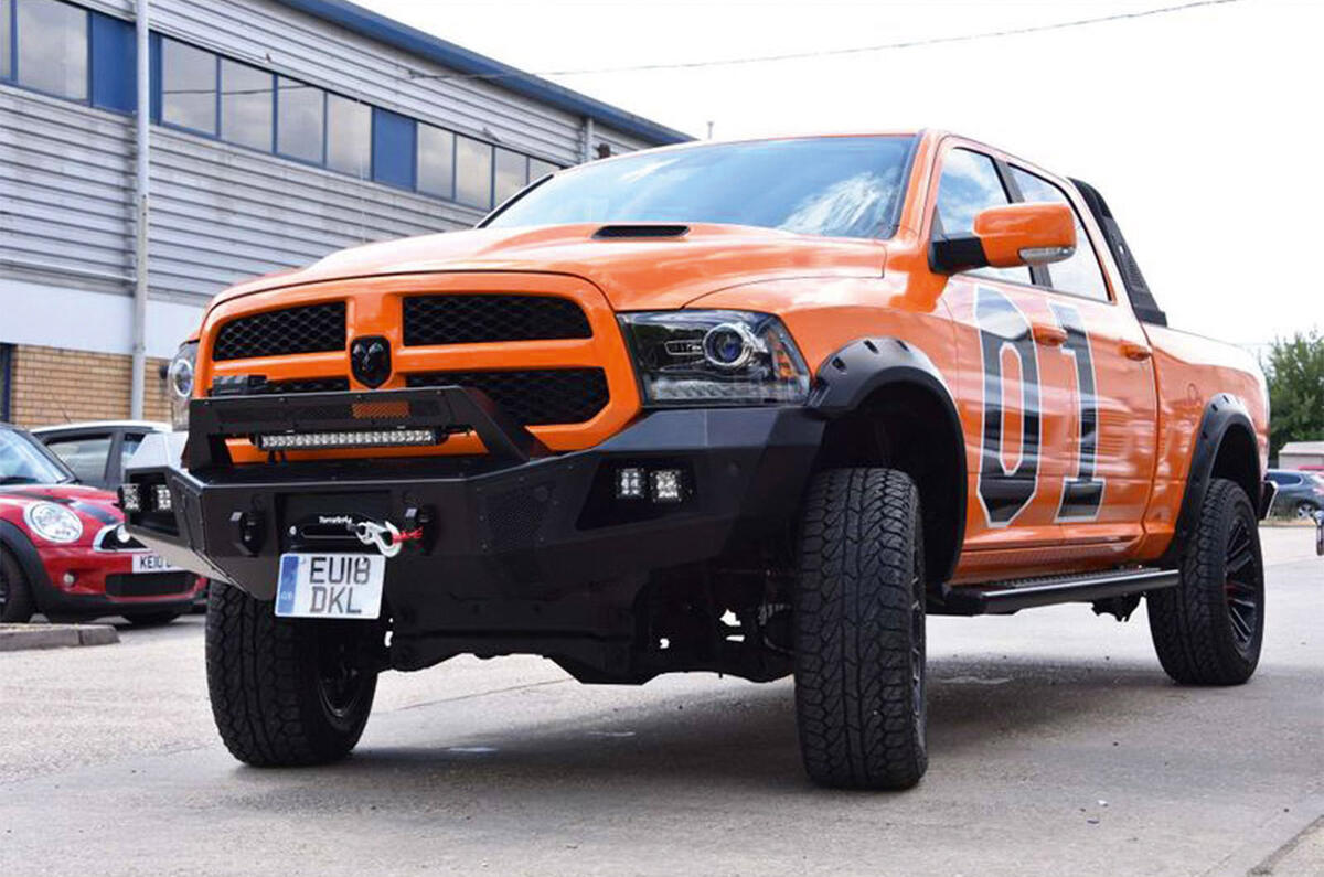 Dodge Ram 2018 - static front Dodge Ram 2018 - static front