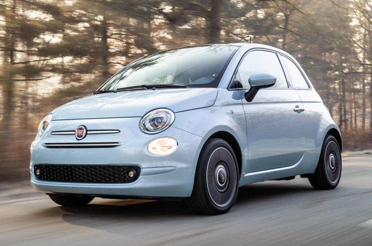 Fiat 500 hybrid launch edition - front Fiat 500 hybrid launch edition - front
