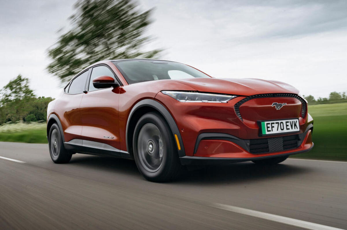 1 ford mustang mach e 2021 rt hero front