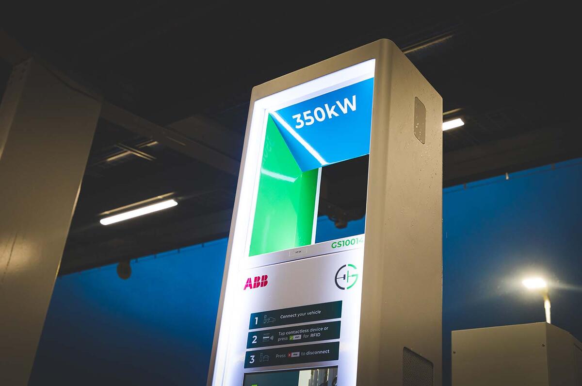 Gridserve EV Forecourt 2020 charger