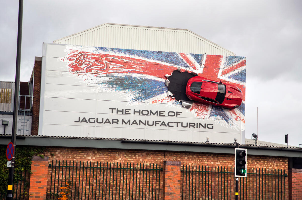 Jaguar Brexit poster Jaguar Brexit poster