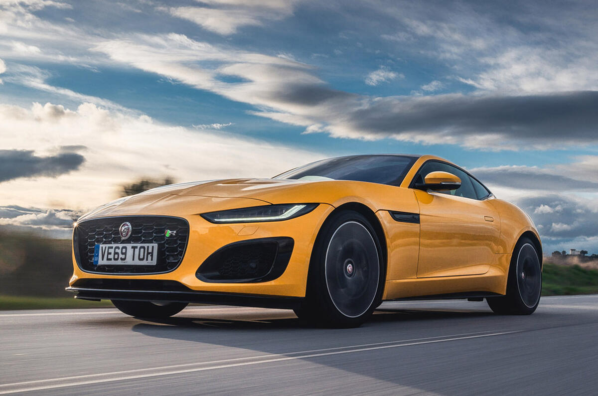 Jaguar F-Type - hero front