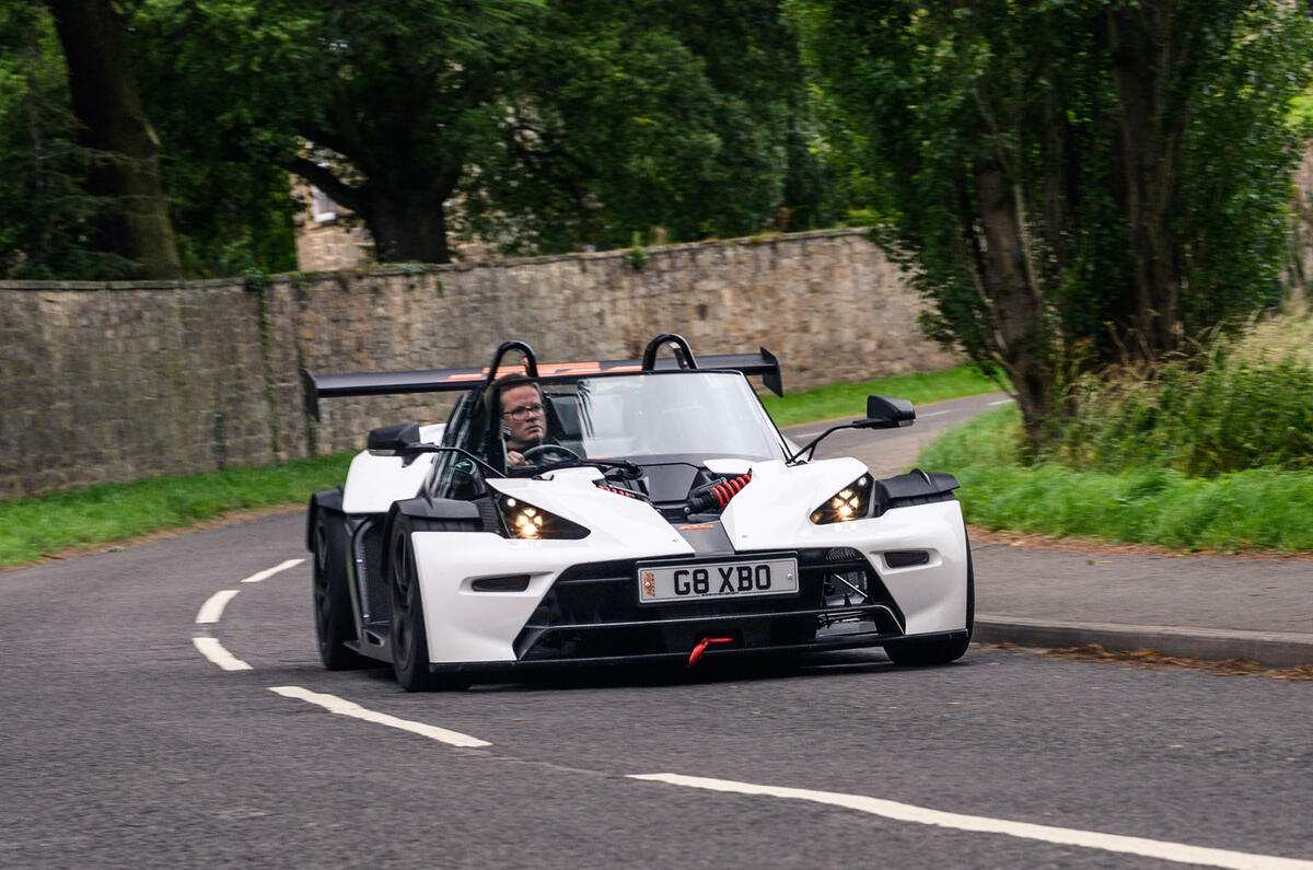 KTM Xbow Darkside developments demonstrator - hero front