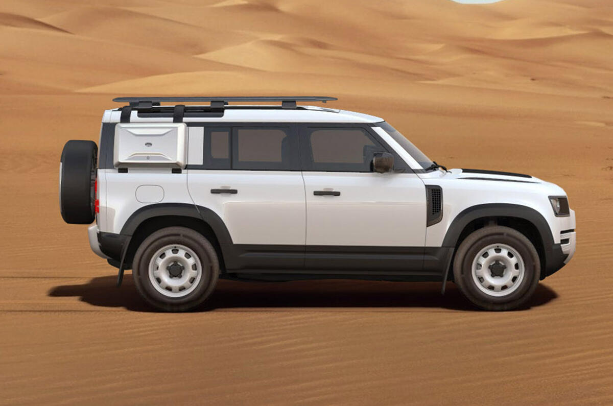 Land Rover Defender 2020 - static side