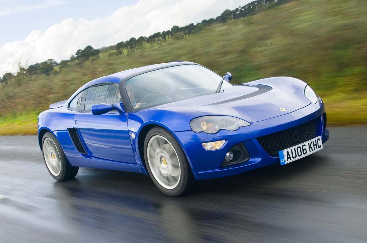 Lotus Europa S 2006 front quarter tracking