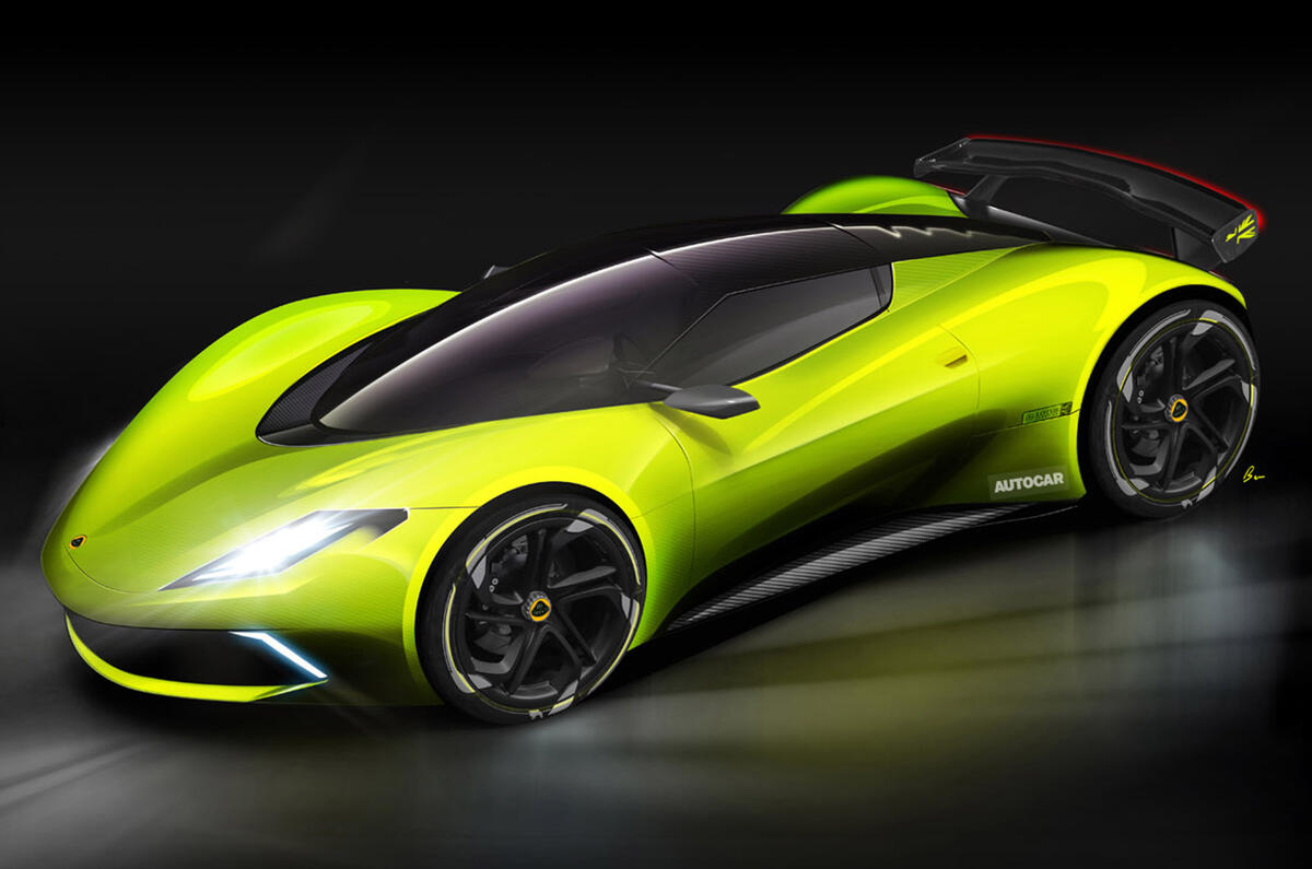 Lotus Evija - render