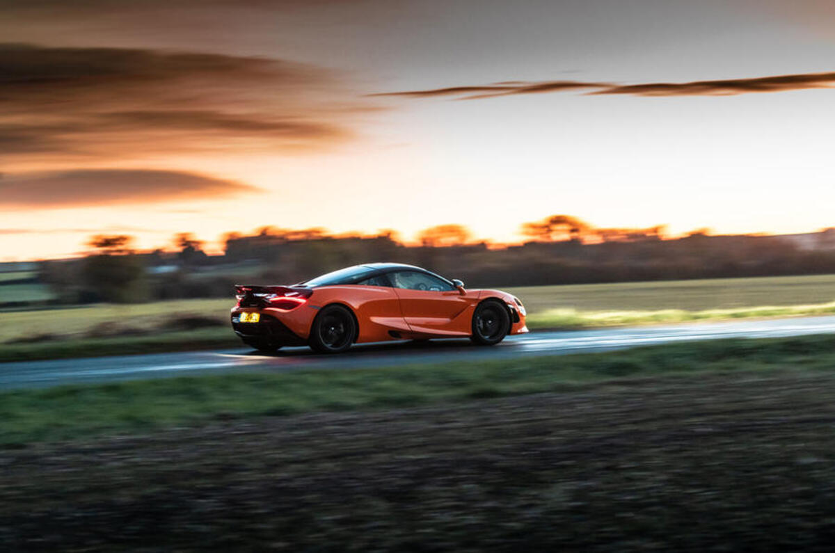 McLaren 720S - hero rear
