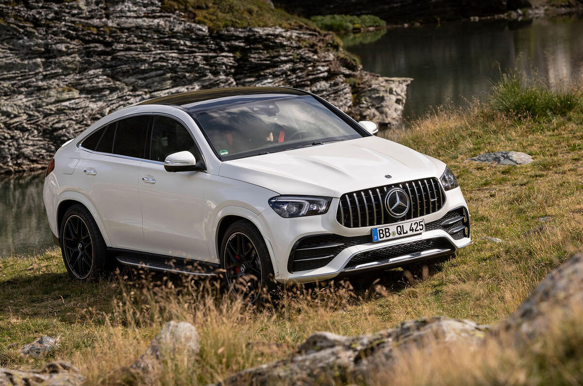 Mercedes-AMG GLE 53 prototype ride - static front