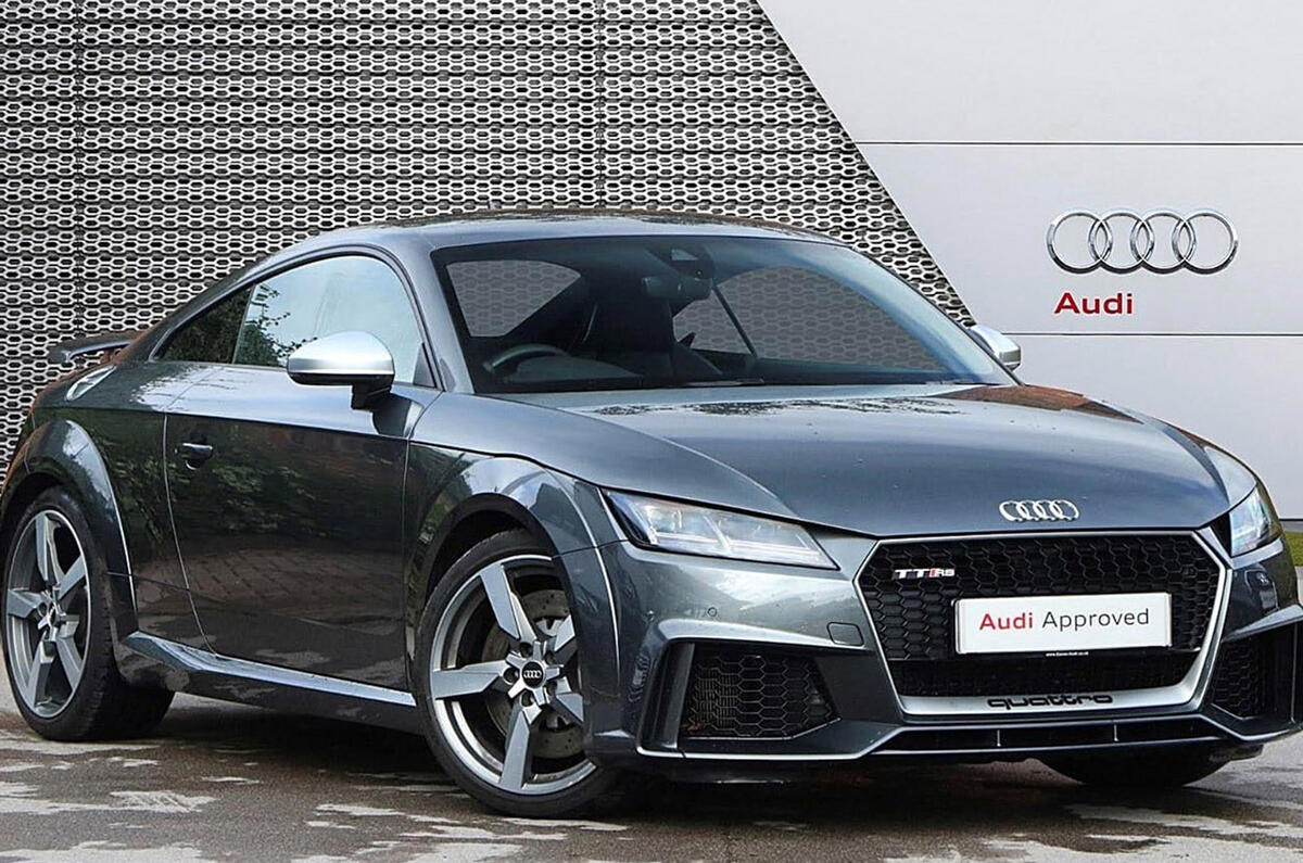 Mk3 TT RS TFSI Quattro - static front Mk3 TT RS TFSI Quattro - static front