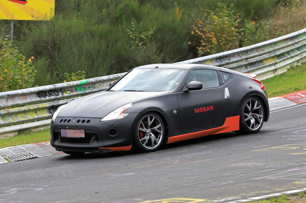 Nissan 400Z - spy shot Nissan 400Z - spy shot