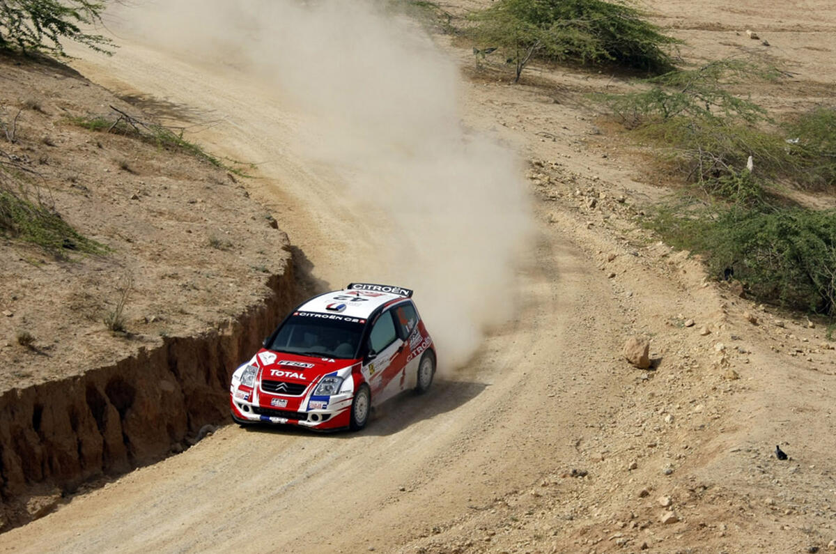 Ogier in action