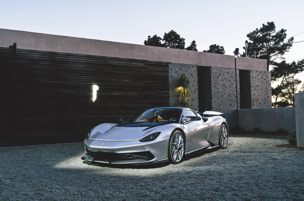 Pininfarina Battista 2020 front three quarters