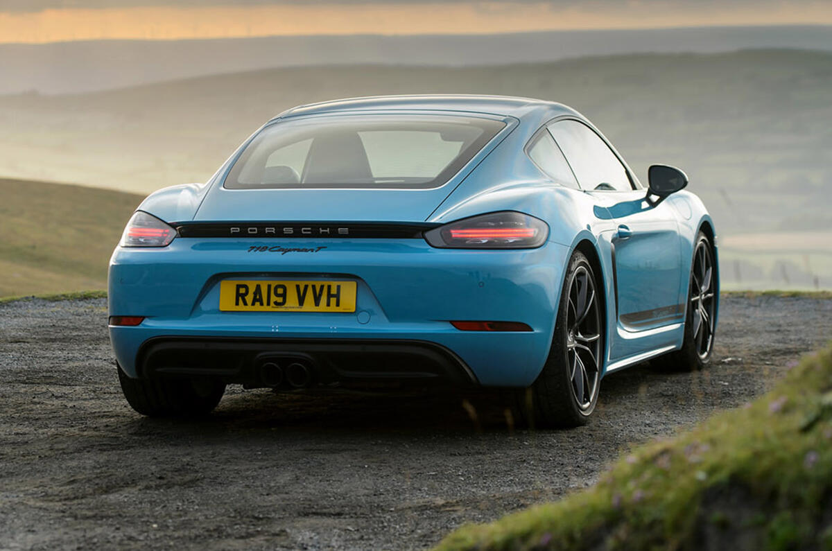 Porsche 718 - static rear