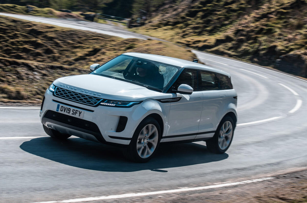 Range Rover Evoque - hero front