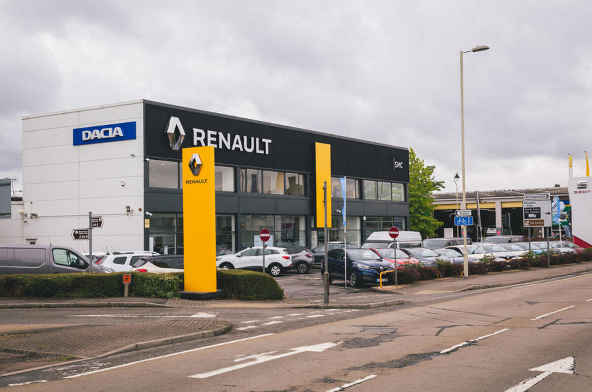 Renault car dealership