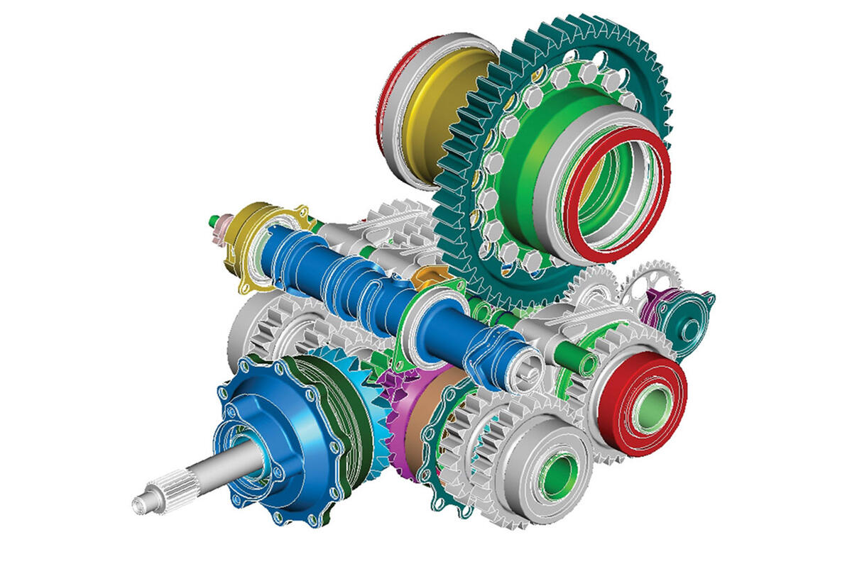 Ricardo GT transmission - internals