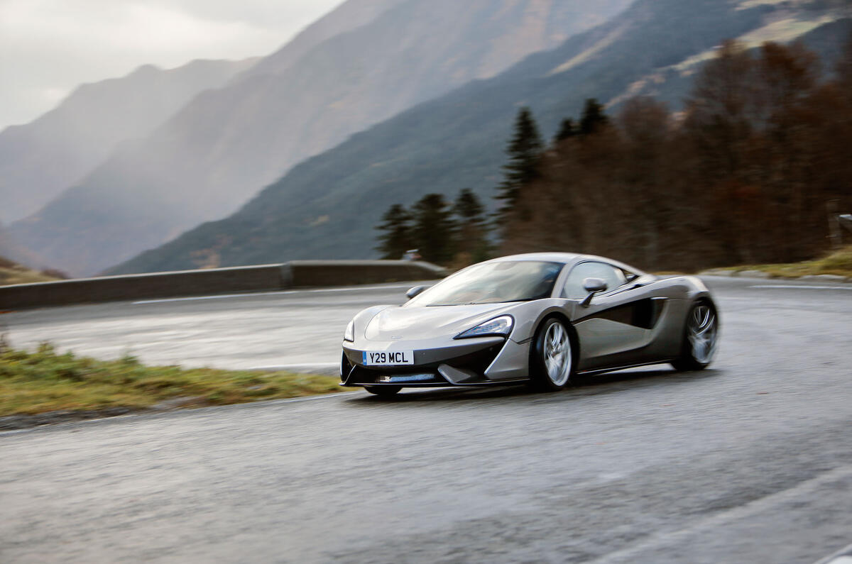 McLaren 570S road trip