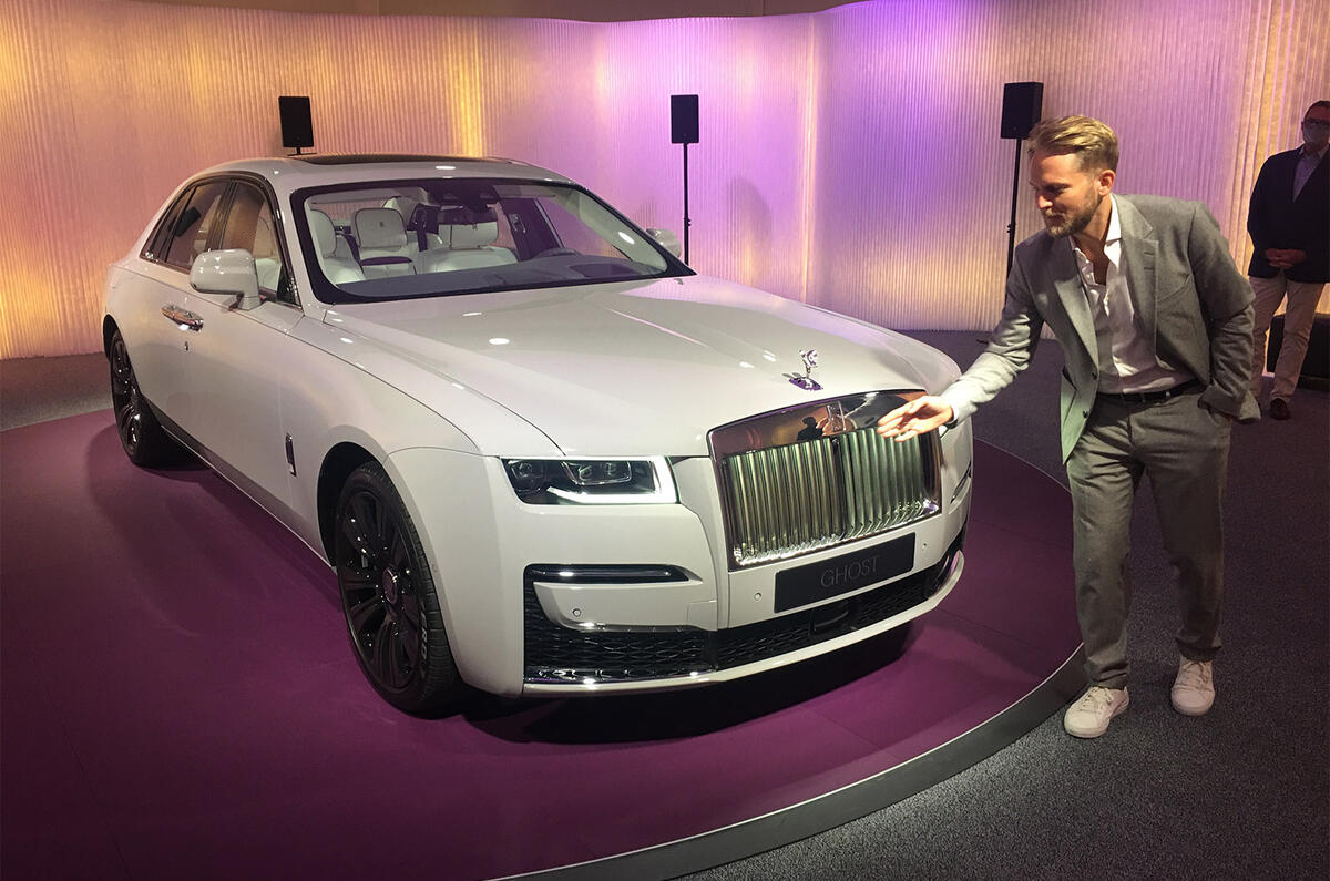 Rolls-Royce Ghost - front Rolls-Royce Ghost - front