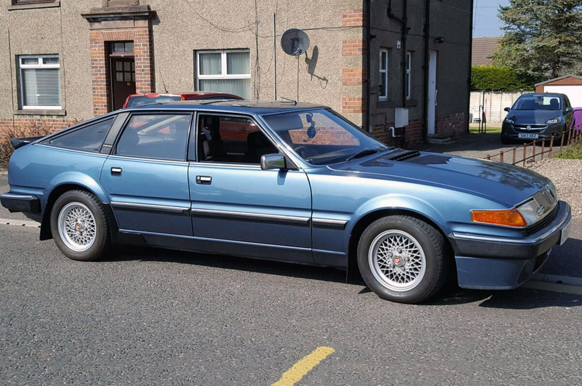 Rover SD1 3500 Vanden Plas auto - side Rover SD1 3500 Vanden Plas auto - side