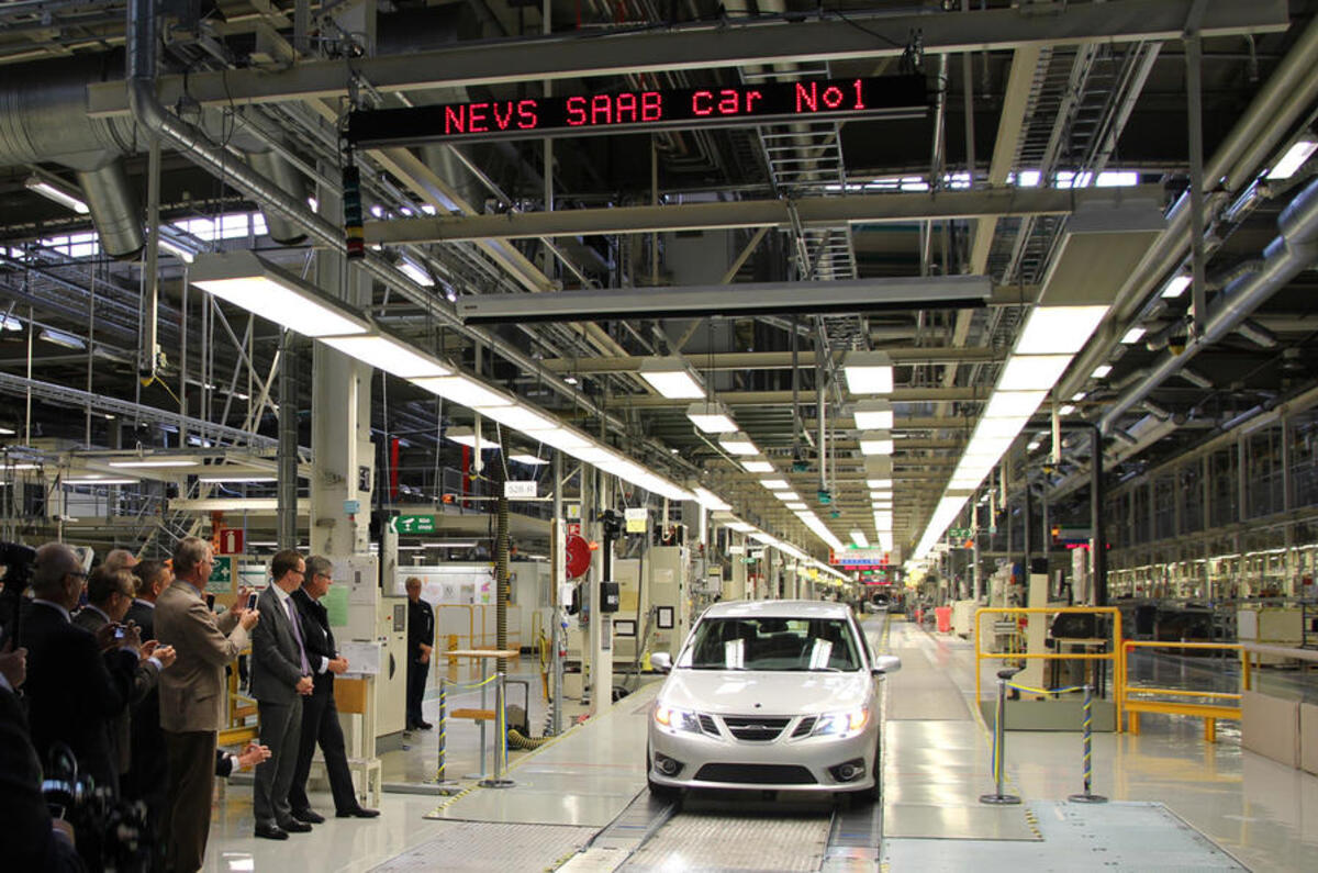 Saab Trollhattan plant