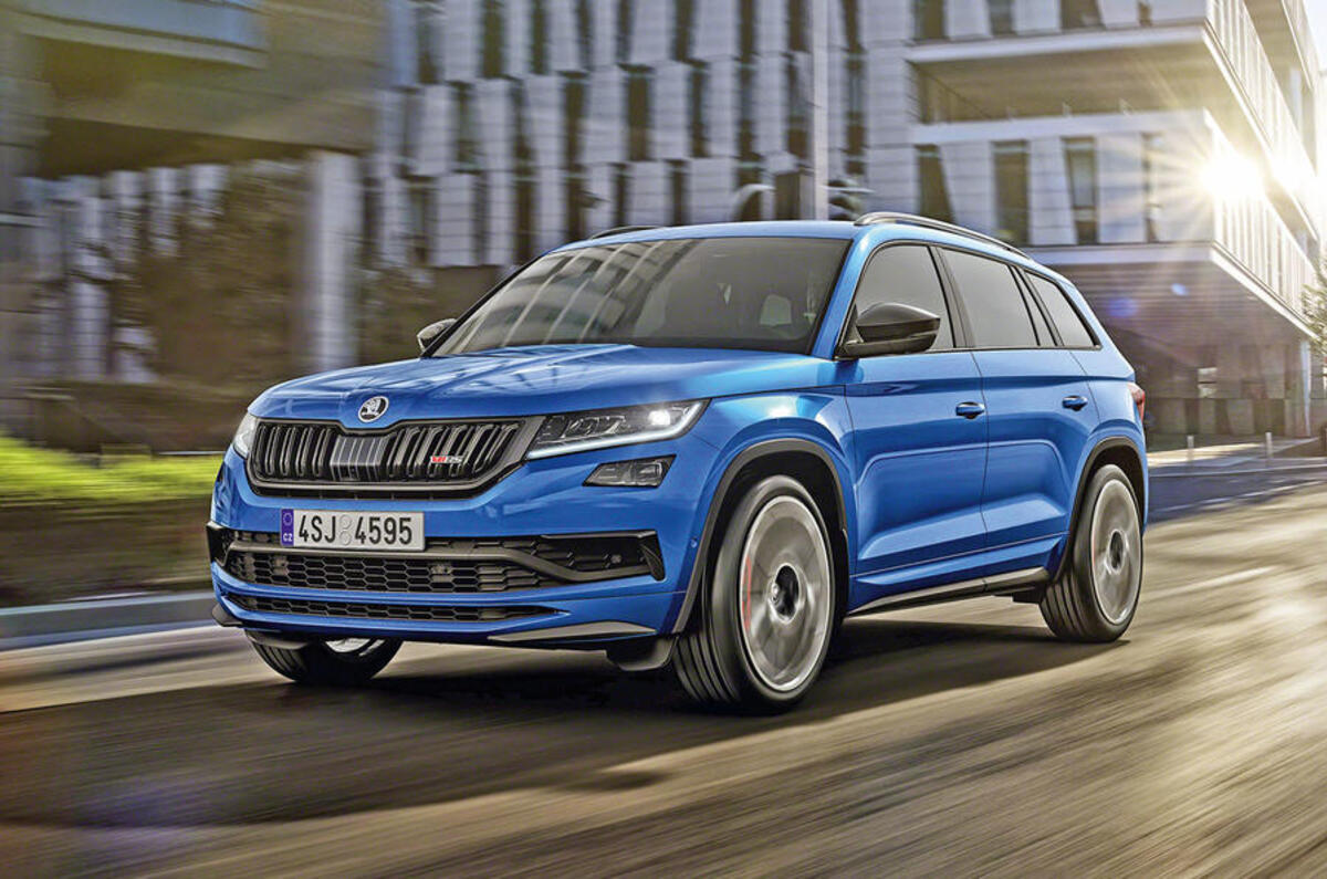 Skoda Kodiaq vRS 2019 official reveal