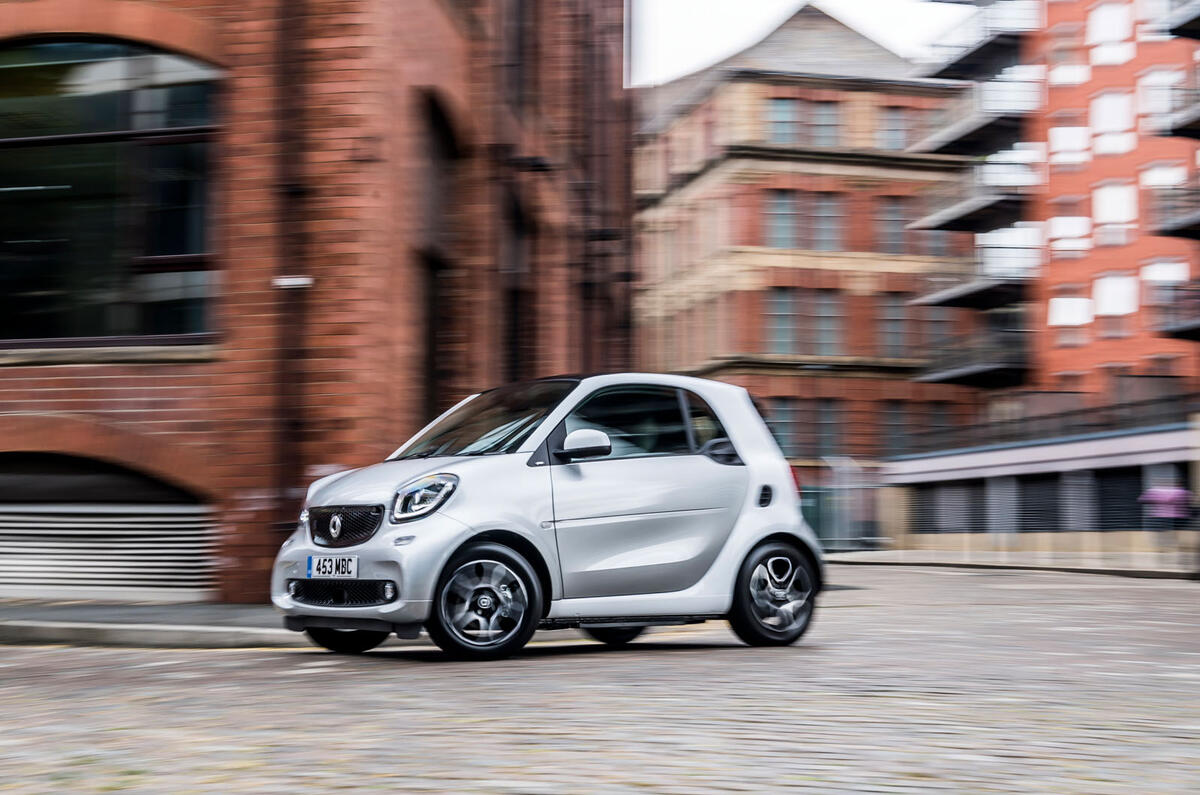 Smart Fortwo 2020 - tracking side Smart Fortwo 2020 - tracking side