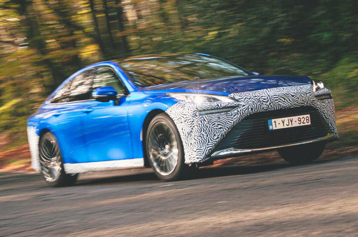 1 toyota mirai 2021 proto drive uk hero front
