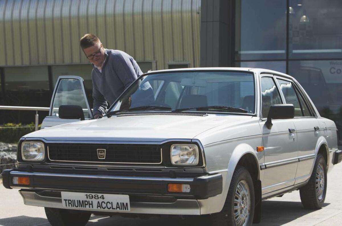 Triumph Acclaim 1984 - static front