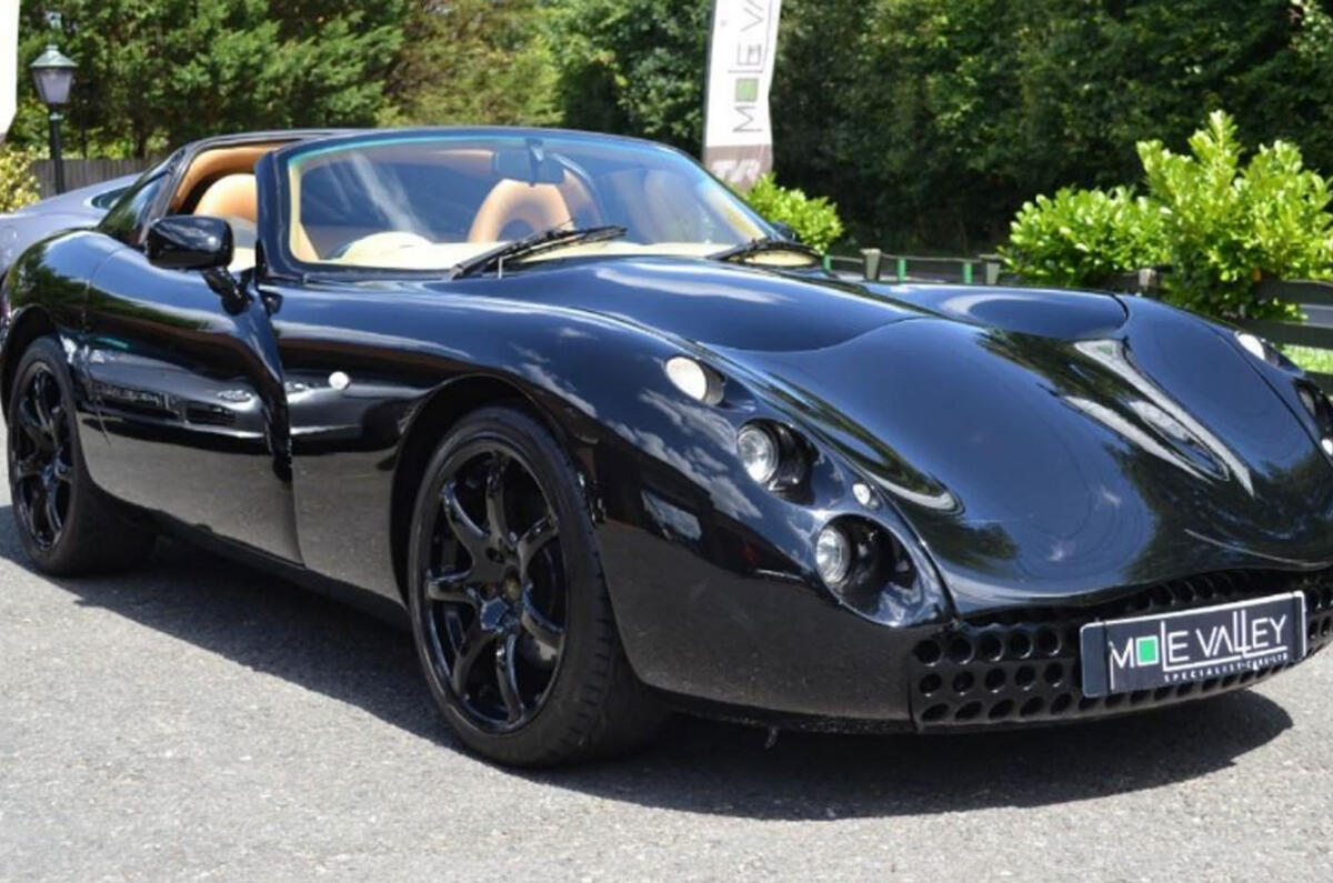 TVR Tuscan - stationary front TVR Tuscan - stationary front