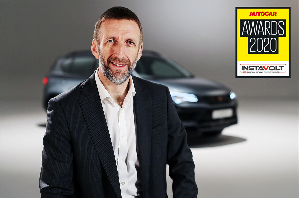 Autocar Awards 2020 Outstanding UK Leaders Richard Harrison Autocar Awards 2020 Outstanding UK Leaders Richard Harrison