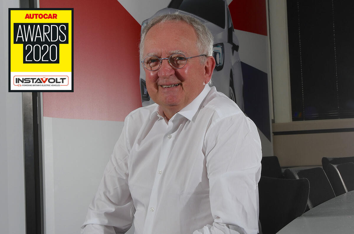 Autocar Awards 2020 Outstanding UK Leaders Stephen Norman Autocar Awards 2020 Outstanding UK Leaders Stephen Norman