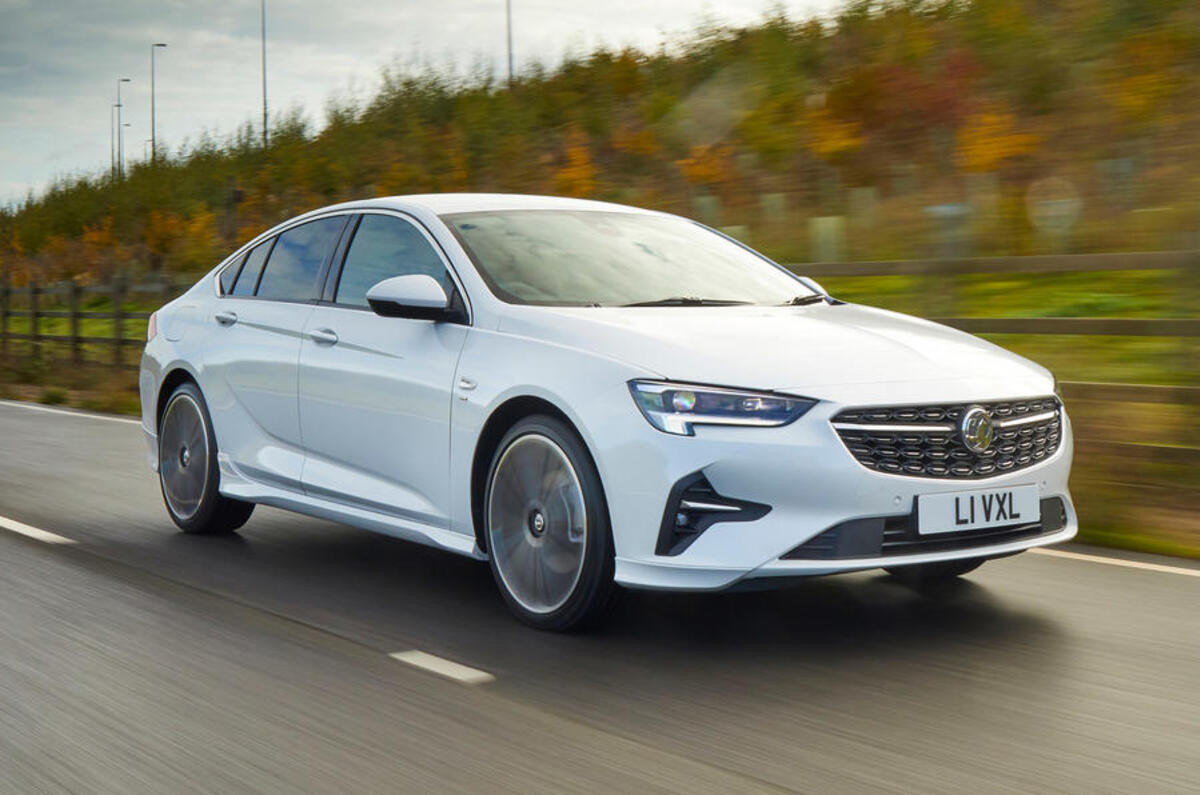1 vauxhall insignia sri vx line 2021 uk fd hero front