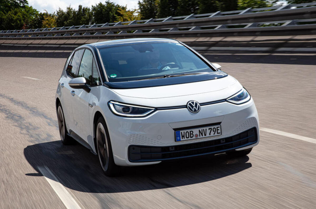 2020 Volkswagen ID 3 - hero front 2020 Volkswagen ID 3 - hero front
