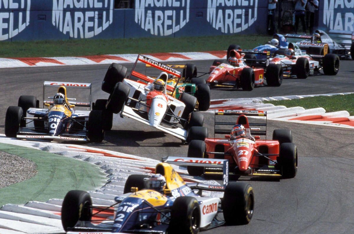 Williams in action