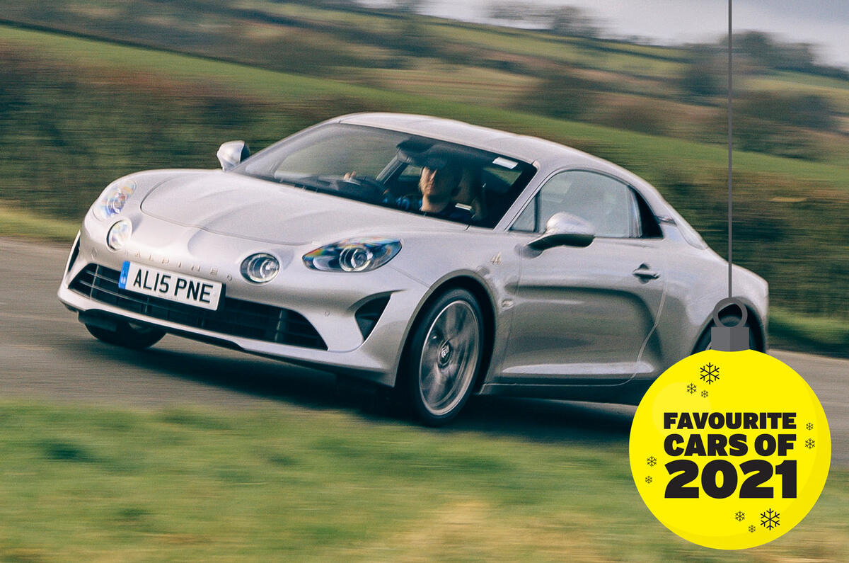 1 writers favourites 2021 SC Alpine A110 Legende GT lead
