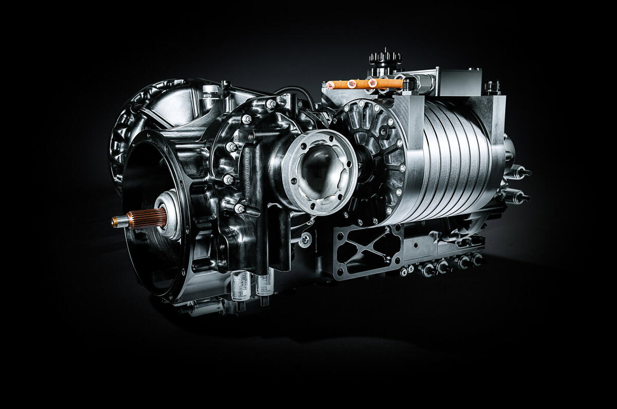 Zenvo seven-speed gearbox hybrid version