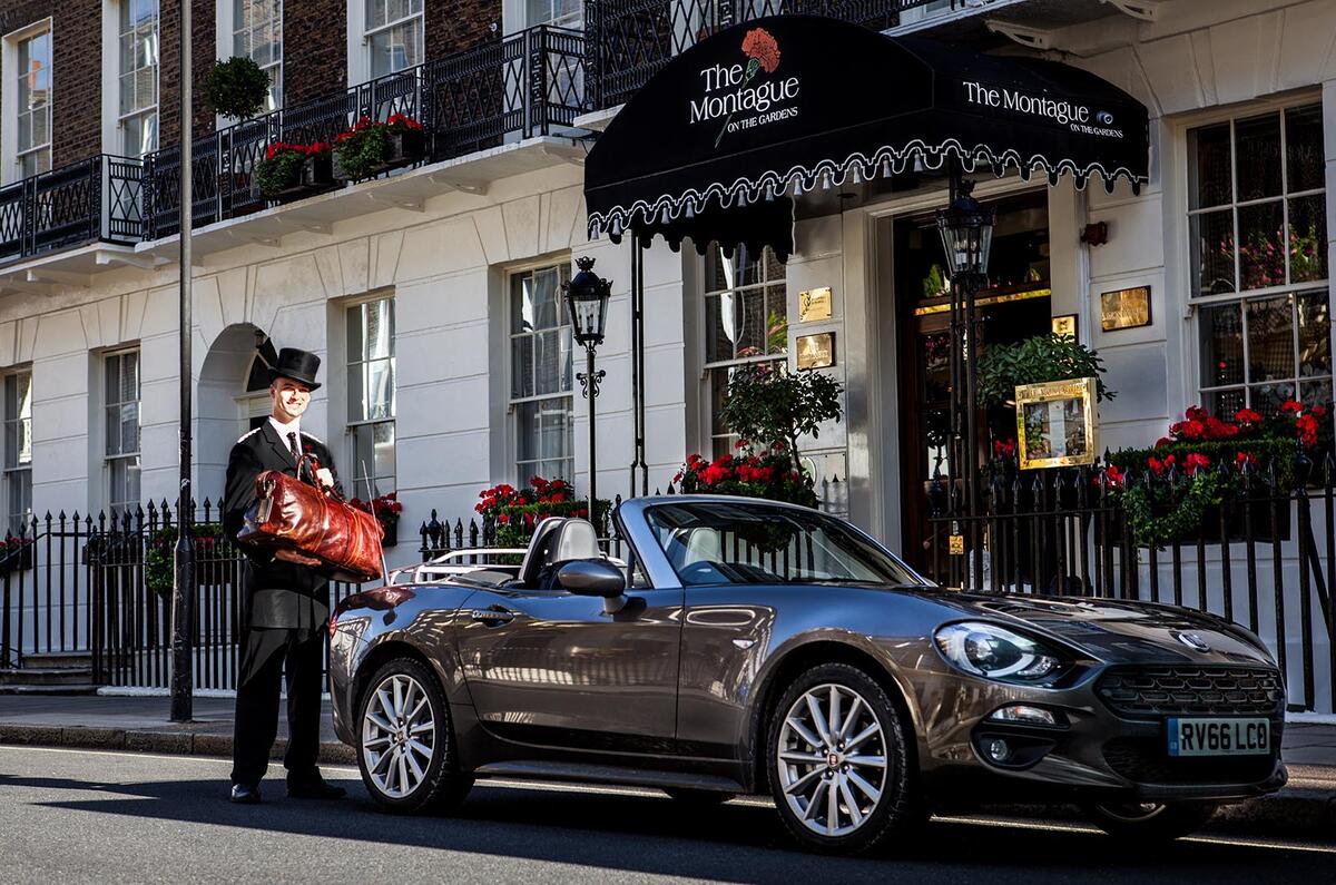 Fiat 124 Spider heads to the Arctic Circle